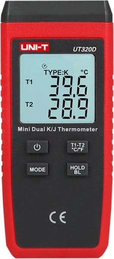 Termometro a contatto compatto Uni-T UT320D