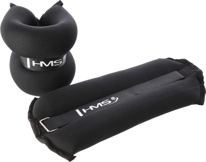 HMS Ankle and Wrist Weights 2 × 3 kg, Black