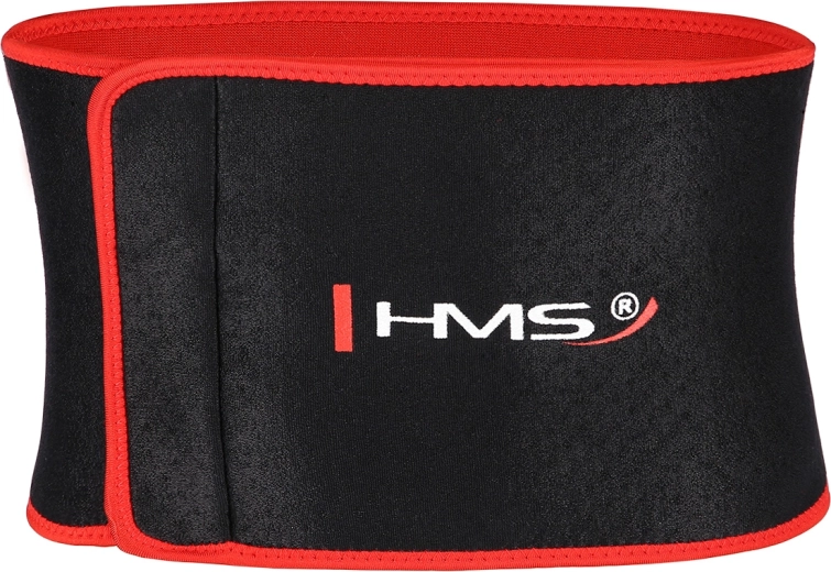 Ceinture amincissante lombaire HMS BR163 rouge