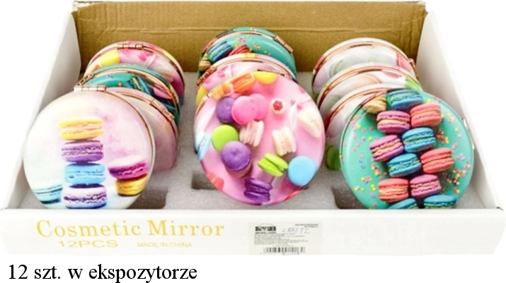 Specchietto tascabile per ragazze – 1 pz