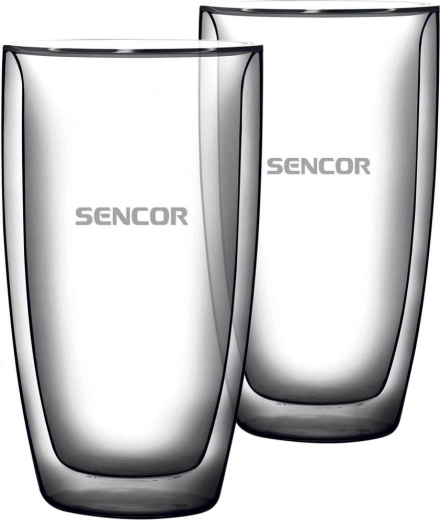 Set di bicchieri termici Sencor per caffè latte da 380 ml