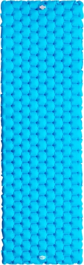 NILS Camp inflatable hiking sleeping pad blue