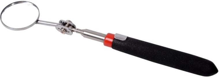 Teleskopické inspekční zrcátko s kloubem, 30 mm