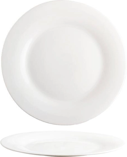ELBA Dinner Plate from Opal Glass 25 cm