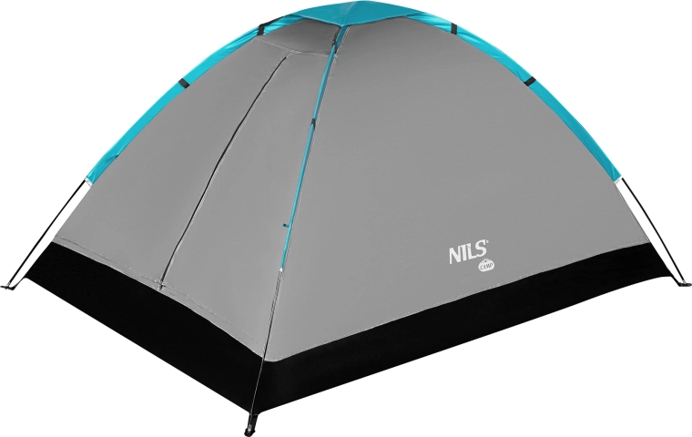 Tenda da campeggio per 2 persone NILS CAMP NC3021 grigia