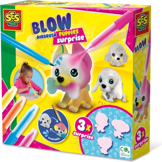 Blow Pens – 3 Puppies Creative Set