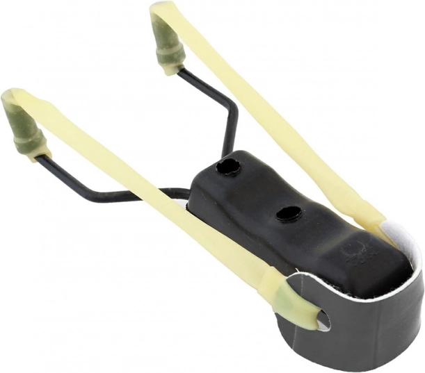 Fishing catapult with high-performance bands