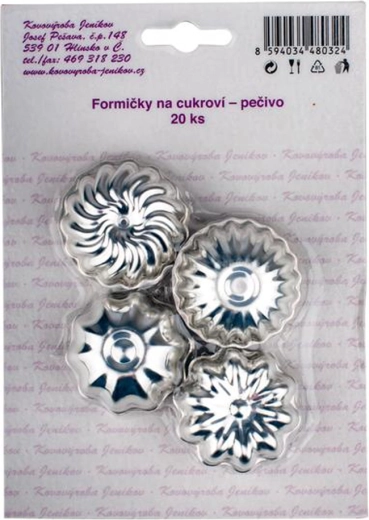 Set di stampini per dolci 4 cm, 20 pz