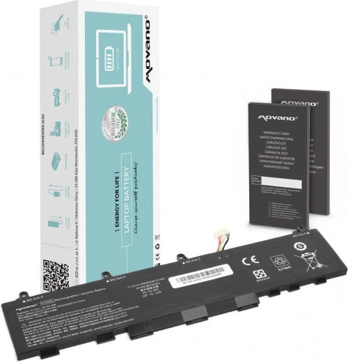 Batteria Movano CC03XL per HP EliteBook 830/840 G7/G8 e ZBook Firefly 14 G7/G8 (4500 mAh, 51 Wh)