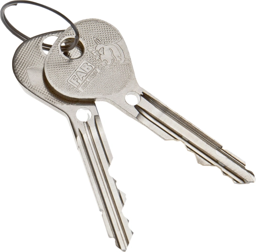 Nøgle til cylindriske låsekerner i serie 200 RRS4