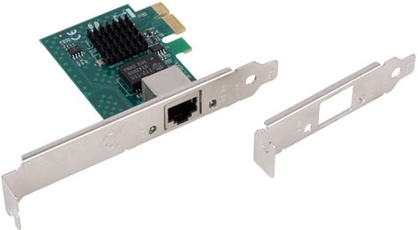 Scheda di rete PCIe 2,5GbE RJ45 (PCI Express x1) con staffa low-profile