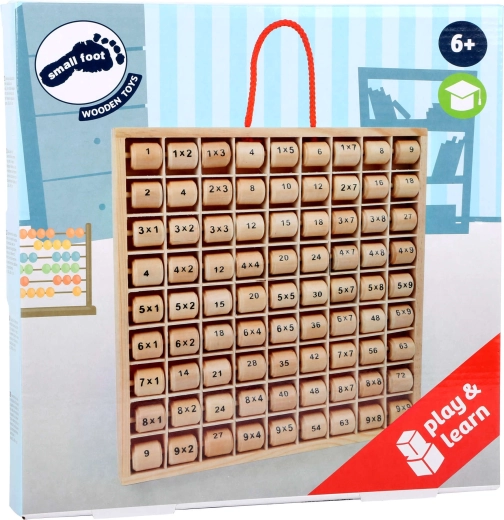 SMALL FOOT Wooden Multiplication Board