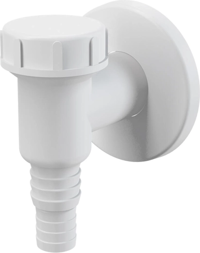 Buitensifon voor wasmachine PH, wit