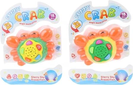Zvukový krab na baterie pro nejmenší