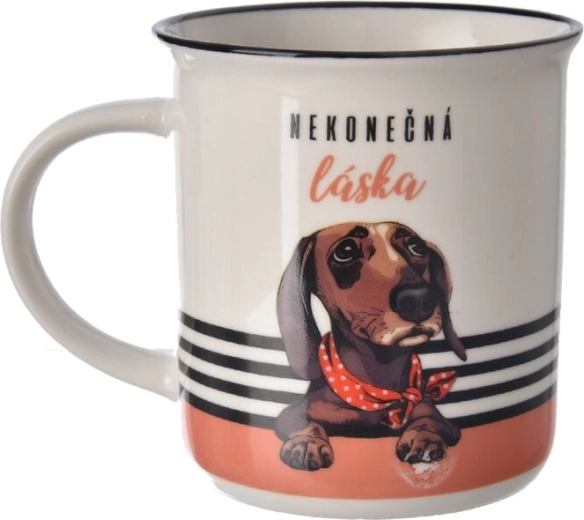 Tazza in ceramica Amore infinito – cane 300 ml