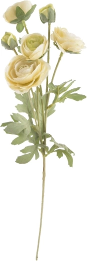 Kunstig pryskyřník hvid 66 cm
