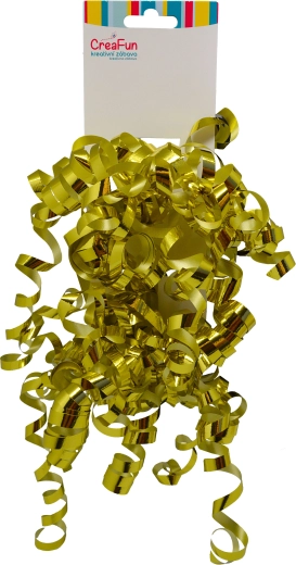 Gift Metallic Bow Gold 6 mm, 2 pcs