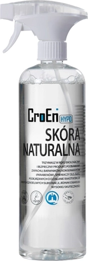 Hypoallergenic natural leather cleaner CROEN HYPO 0.75 l