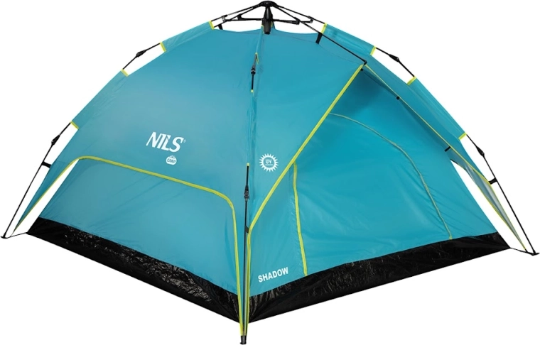 Tenda automatica NILS Camp Shadow 2in1, blu (per 3 persone)