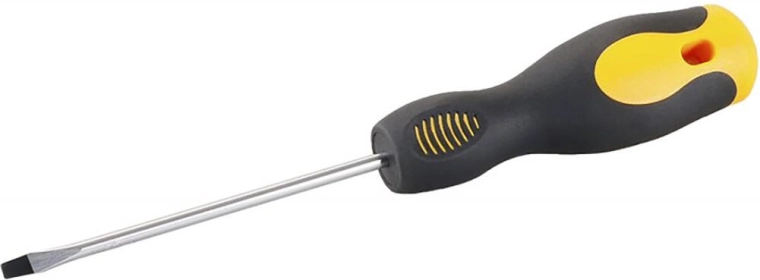 Flad skruetrækker 4,0 × 75 mm CrV