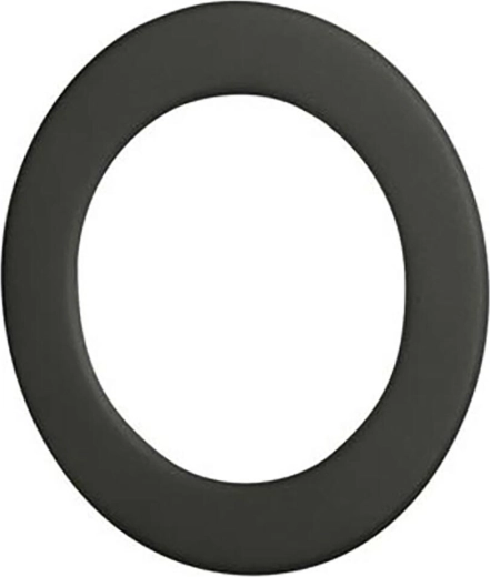 Stove Pipe Rosette 130 mm Black, Thickness 1.0 mm