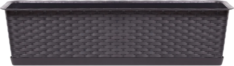 Jardinière avec soucoupe Ratolla Case 58,7 cm ombre