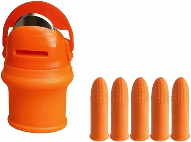 Ag919 podloga za palec z nožem + zaščite 5 kos