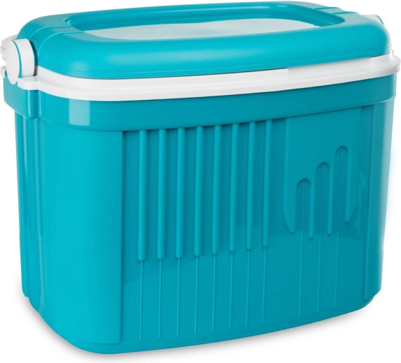 Borsa frigo da campeggio 42 l KAMAI ICEBERG, turchese con manico bianco