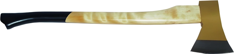 Hache HOBBY 1600 g pour le bois avec manche en bois