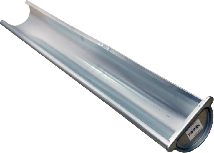 Završni žljeb desni 250 mm, 1 m, pocinčani čelik