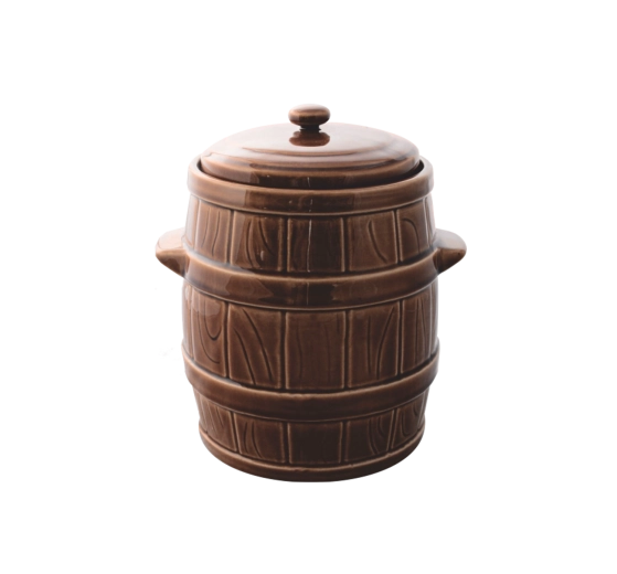 Hermetic ceramic fermentation jar 3 L