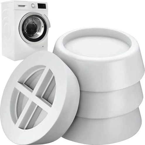 Patins antidérapants antivibrations pour machine à laver et appareils – 4 pcs RUHHY