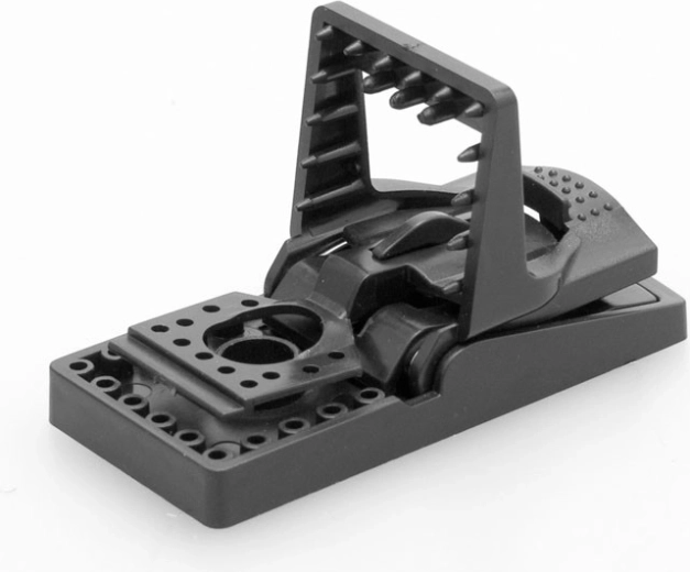 Piège à souris en plastique BROS, gris