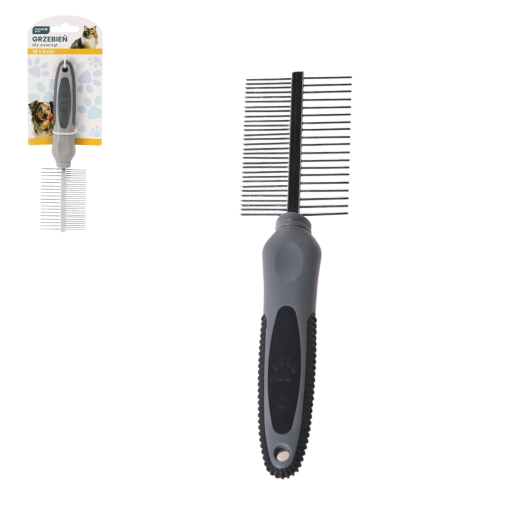 Dobbeltsidet kam til hunde og katte 19 × 5 cm
