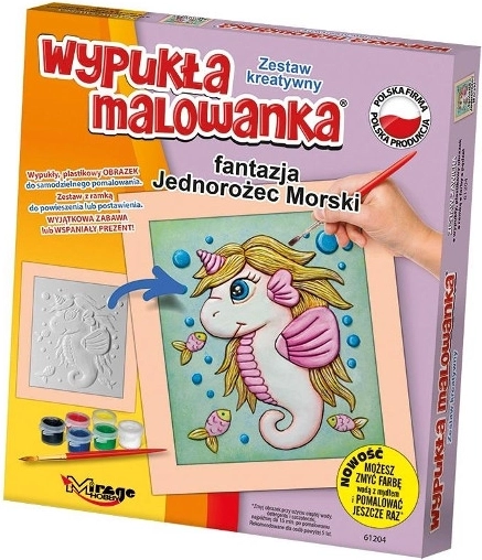 Vbočeno slikanje Fantazija – narval od Mirage Hobby