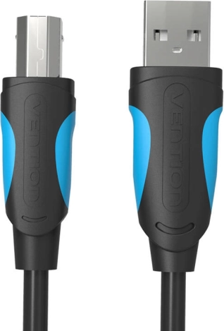 Câble USB 2.0 A vers imprimante USB‑B Vention VAS-A16-B100 1 m noir