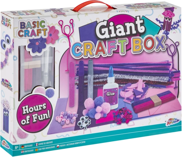 Basic Craft Large Creative Box – Pink