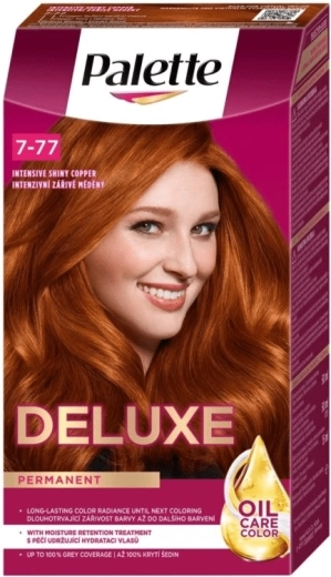 Palette Deluxe 7-77 colore capelli intenso rame brillante 50 ml