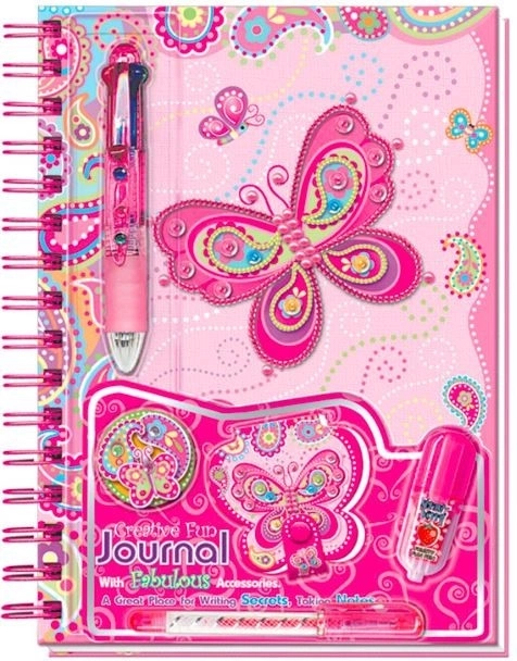 Pecoware Spiral Notebook - Butterflies