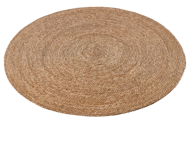 Okrugli tepih od morske trave 120 cm