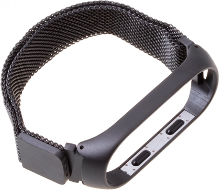 Xiaomi Mi Band 3/ Xiaomi Mi Band 4 Magnetische band - zwart