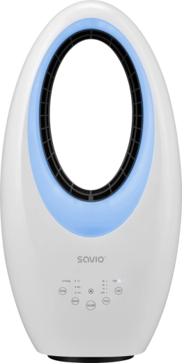 Ventilatore da pavimento senza pale Savio con oscillazione
