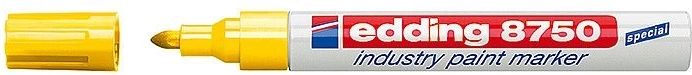 Industrial paint marker Edding 8750, yellow