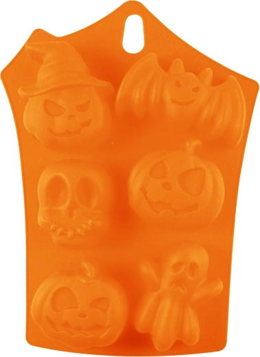 Moule à pâtisserie en silicone Halloween – 6 pièces
