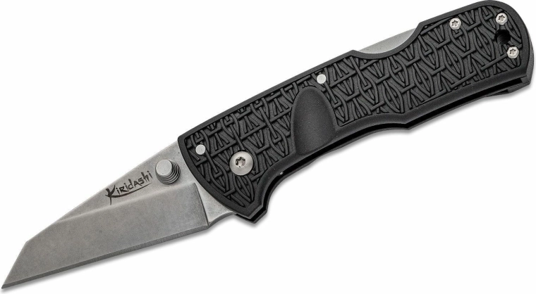 Couteau de poche Cold Steel Kiridashi 6,4 cm stonewash noir Griv-Ex