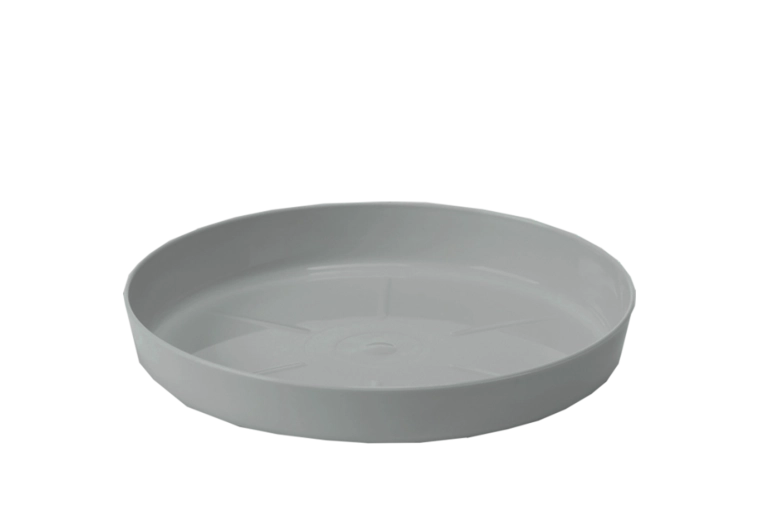 Sous-pot Lamela Magnolia gris 25 cm