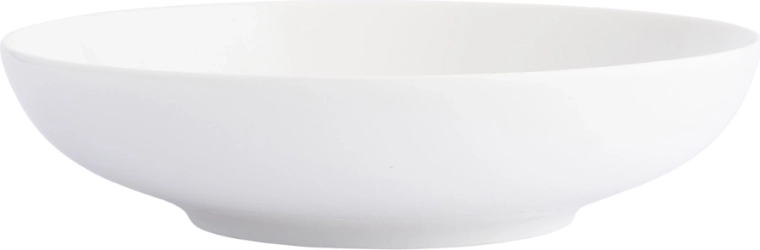 Dyb porcelænstallerken Bella new 20 cm 900 ml cremefarvet