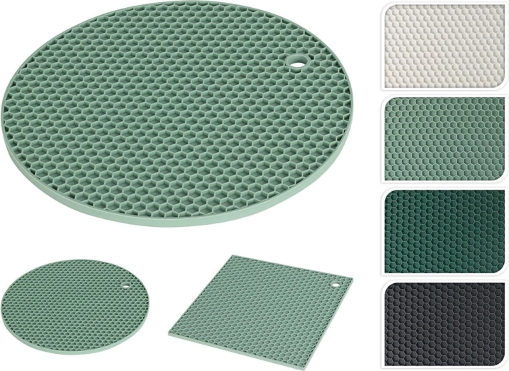 Silicone Trivet – mix of shapes and colors