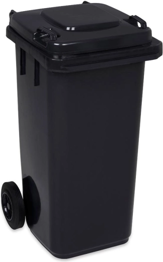 Plastic Wheelie Bin 120 l – Black