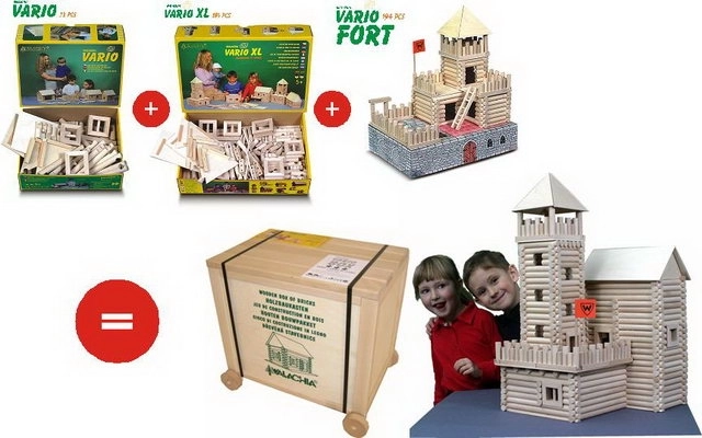 Vario Box set di costruzione 450 pezzi Walachia
